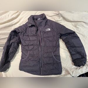 The North Face down 550 Jacket, girls size small (7-8)
